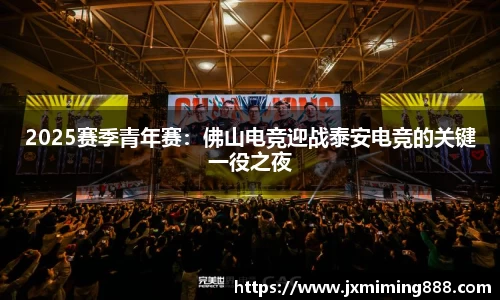 2025赛季青年赛：佛山电竞迎战泰安电竞的关键一役之夜